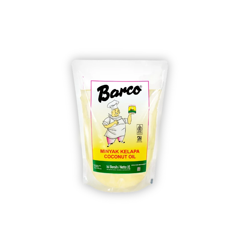 Barco Minyak Kelapa Coconut Oil Pouch 2 Liter